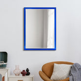 Indigo Mirror - Chromatic Acrylic Framed Beveled Mirrors